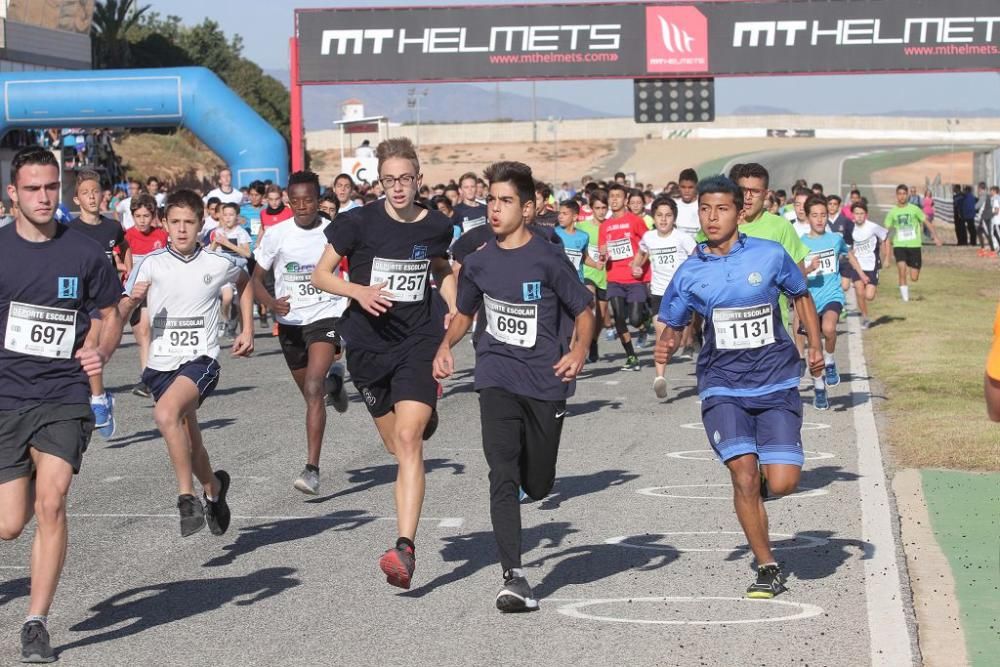 Cross Escolar Cartagena en el Circuito de Velocida