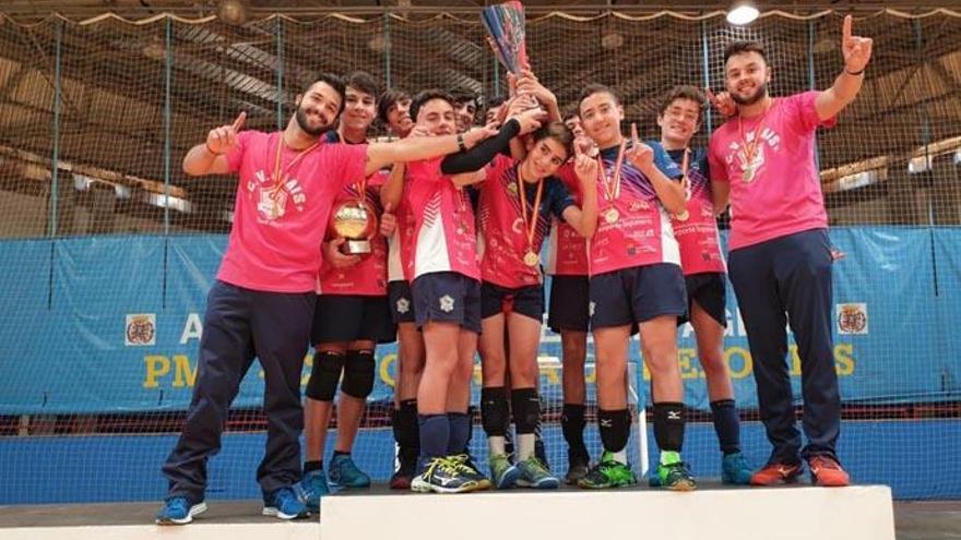 El Haris, campeón de España infantil masculino de voleibol