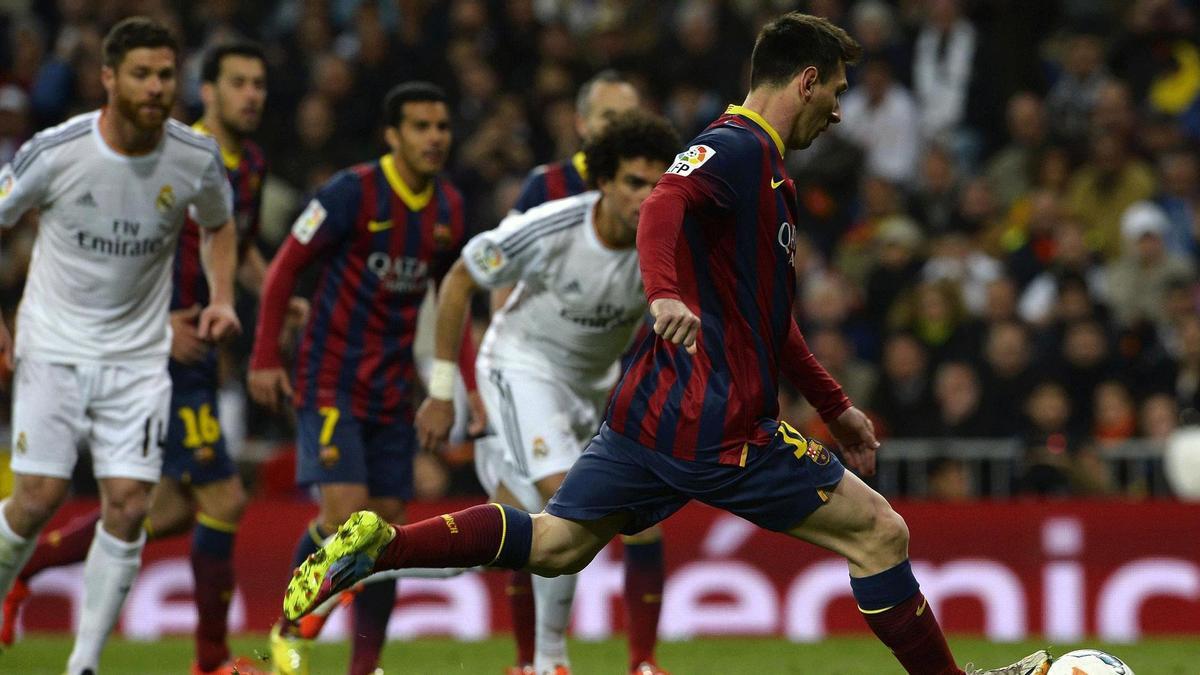 Messi dejó callado al Bernabéu