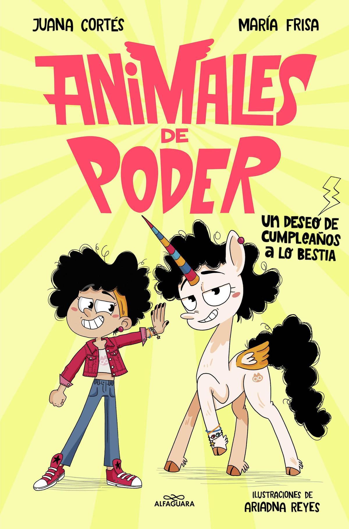 Portada de 'Animales de poder. Un deseo de cumpleaños a lo bestia'.