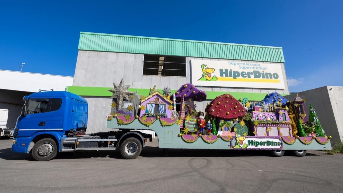 HiperDino estará presente en las principales cabalgatas de Reyes Magos