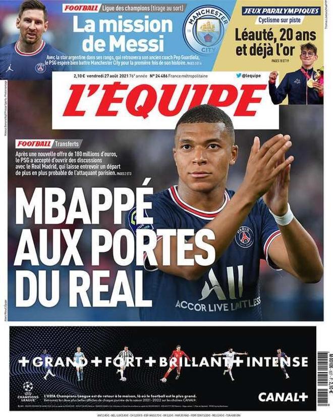 Historia de un fracaso: Así contó la prensa el culebrón Mbappé