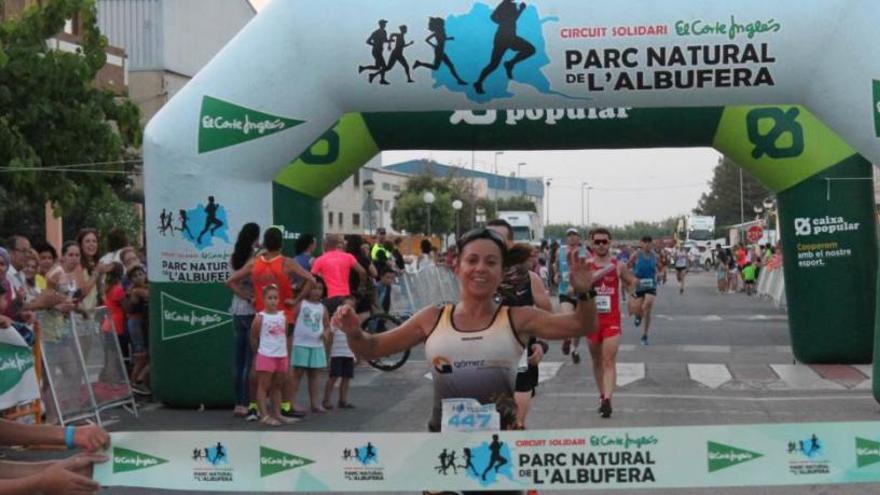 Salvador Crespo y Belén Blasco, ganadores de la séptima prueba del circuir El Corte Inglés Parc Natural de l&#039;Albufera