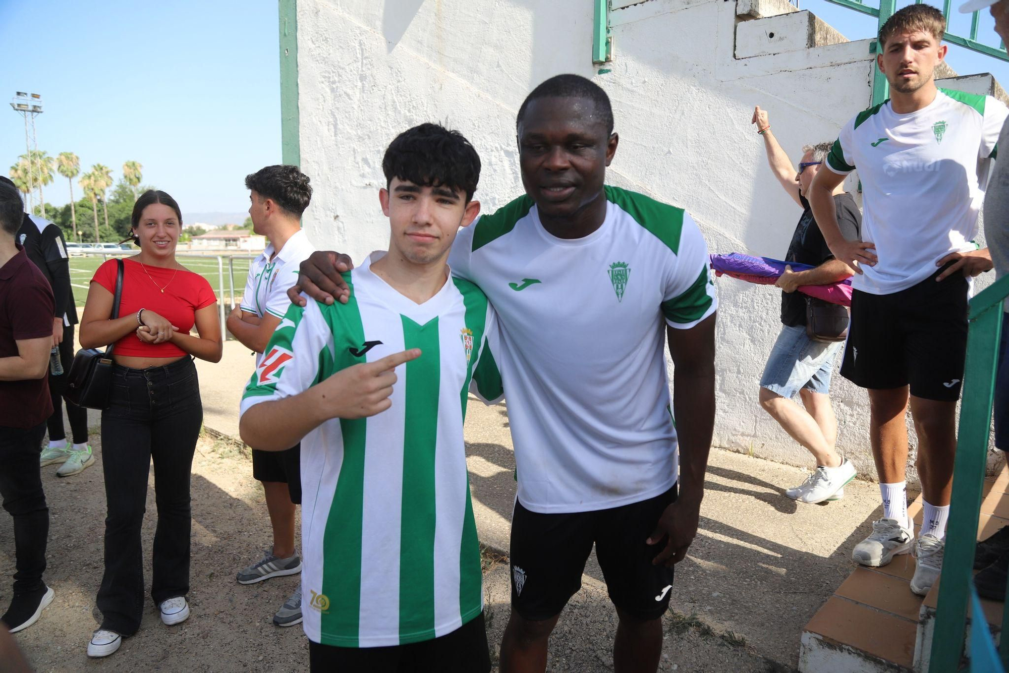 El primer entrenamiento de la pretemporada del Córdoba CF, en imágenes