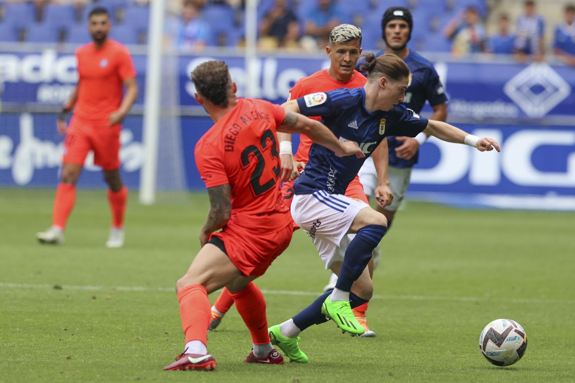 En imágenes: El Oviedo se estrena perdiendo por 0-1 contra el Andorra