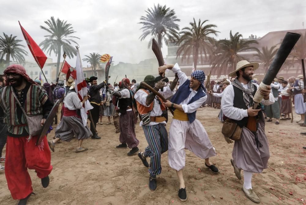 Desembarco de los piratas en el Port de Sóller