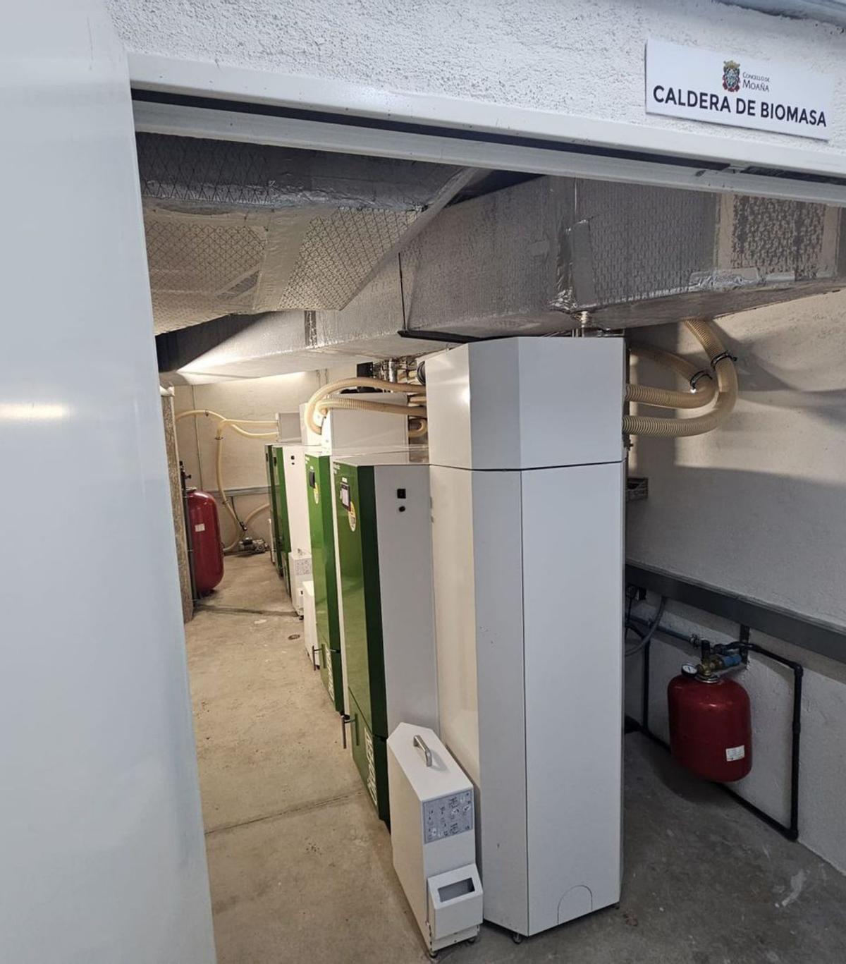 El centro funcionará con nuevas calderas de pellets. |  FdV