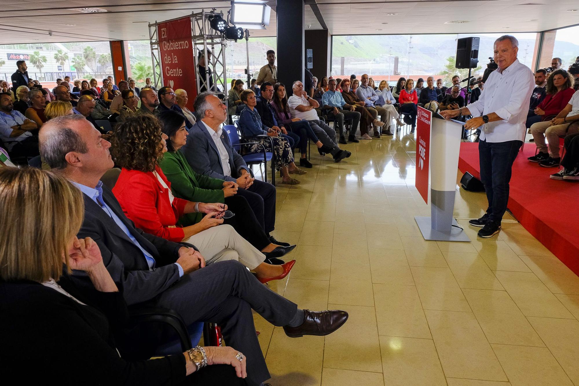 Carolina Darias presenta su candidatura a la alcaldía de la capital grancanaria