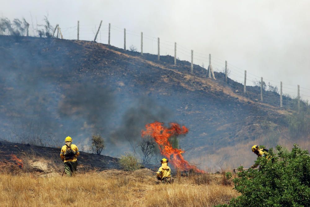 Se declara un incendio en Los Asperones