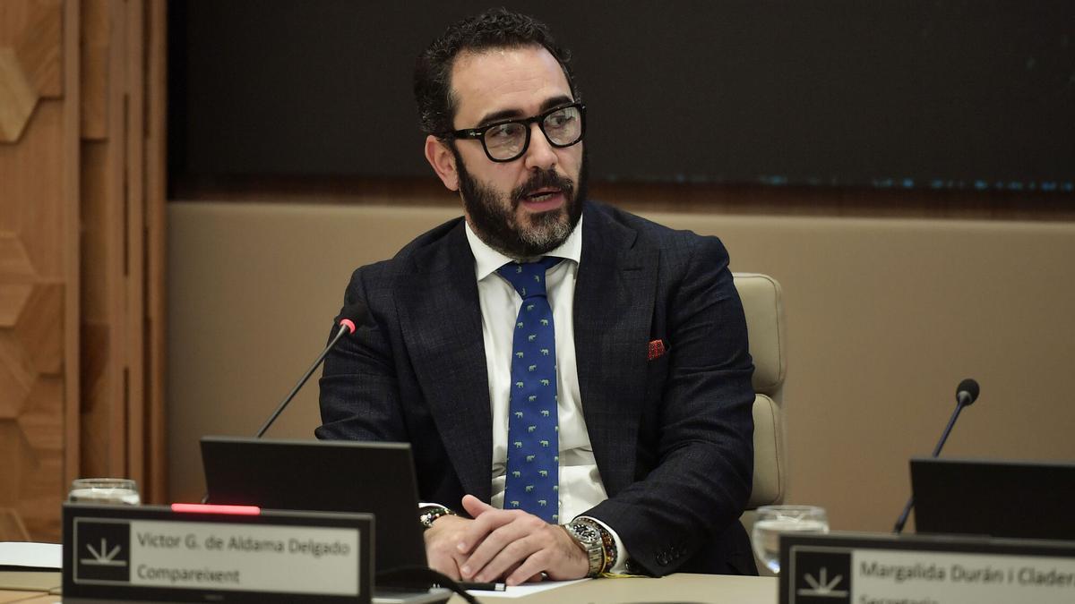 El presunto comisionista y uno de los principales investigados en el caso Koldo Víctor de Aldama, en una imagen de archivo. EFE/ Miquel A. Borràs
