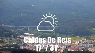 El tiempo en Caldas de Reis: previsión meteorológica para hoy, martes 11 de agosto