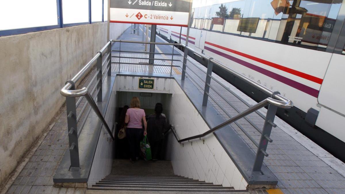 Estación de ferrocarril de Carcaixent.