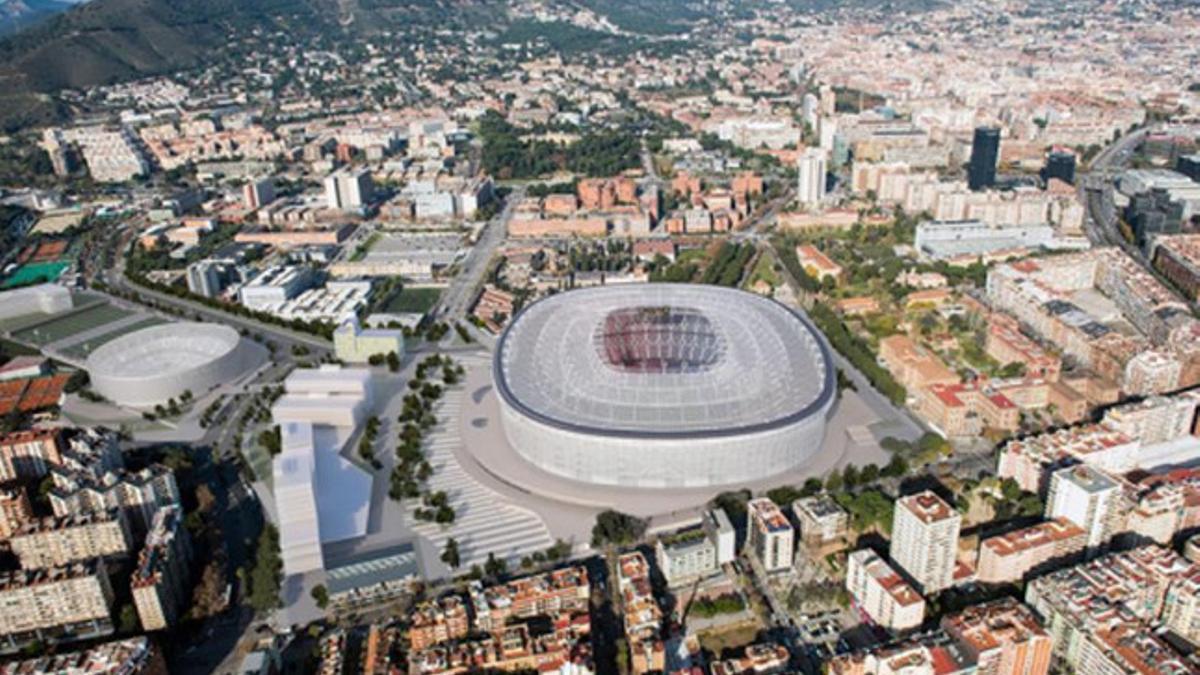 Imagen conceptual del Espai Barça