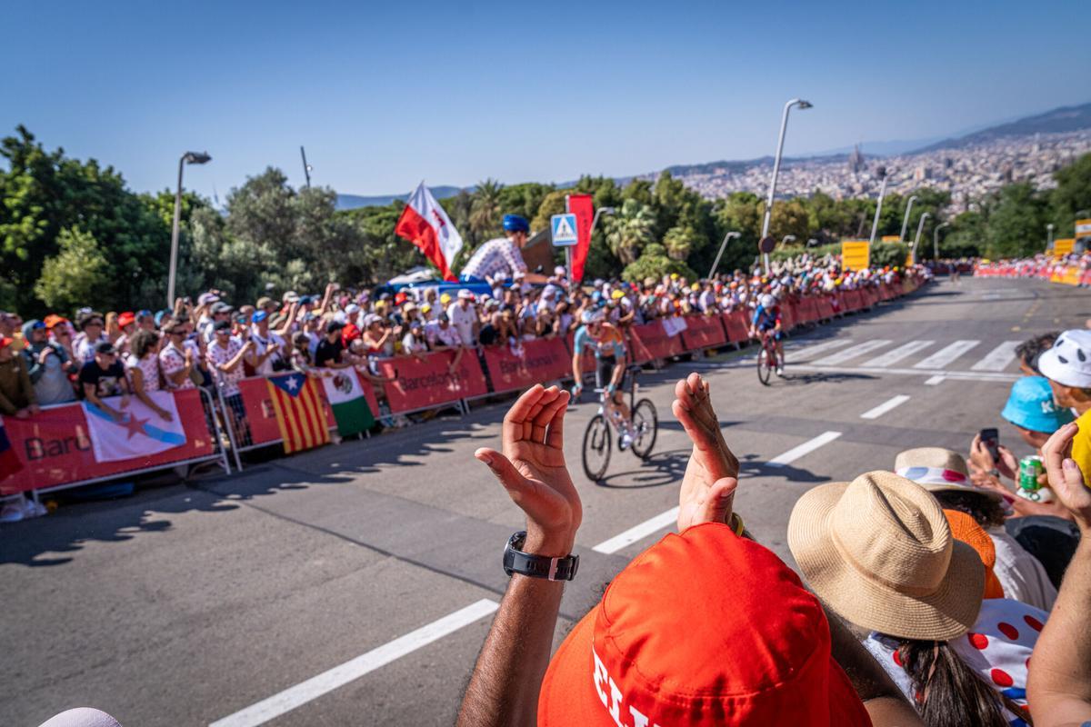 El Tour conquista Montjuïc