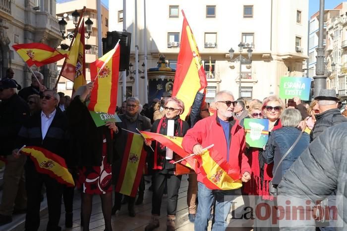 Concentración 'España existe' en Cartagena