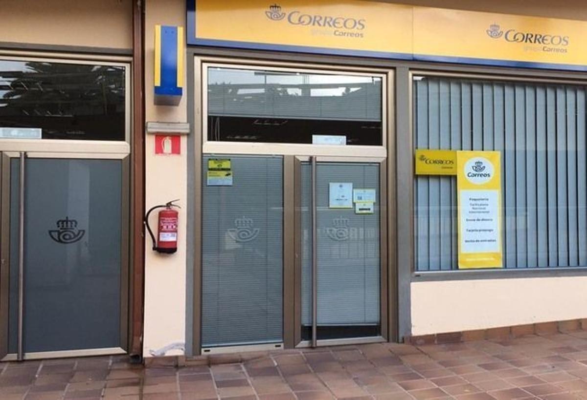 Oficinas de Correos en Valsequillo.