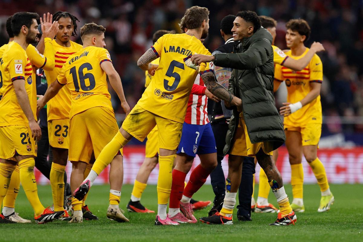 El Barça golea al Atlético de Madrid en el Metropolitano