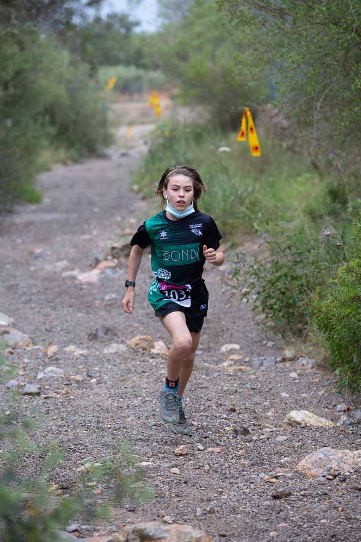 Prueba  CRI Trail Running, que se ha desarrollado en las inmediaciones de la ciudad de Ibiza