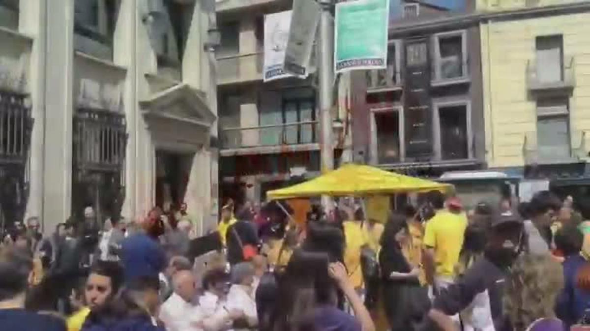 Vídeo de l’actuació de Minyons a Badalona.