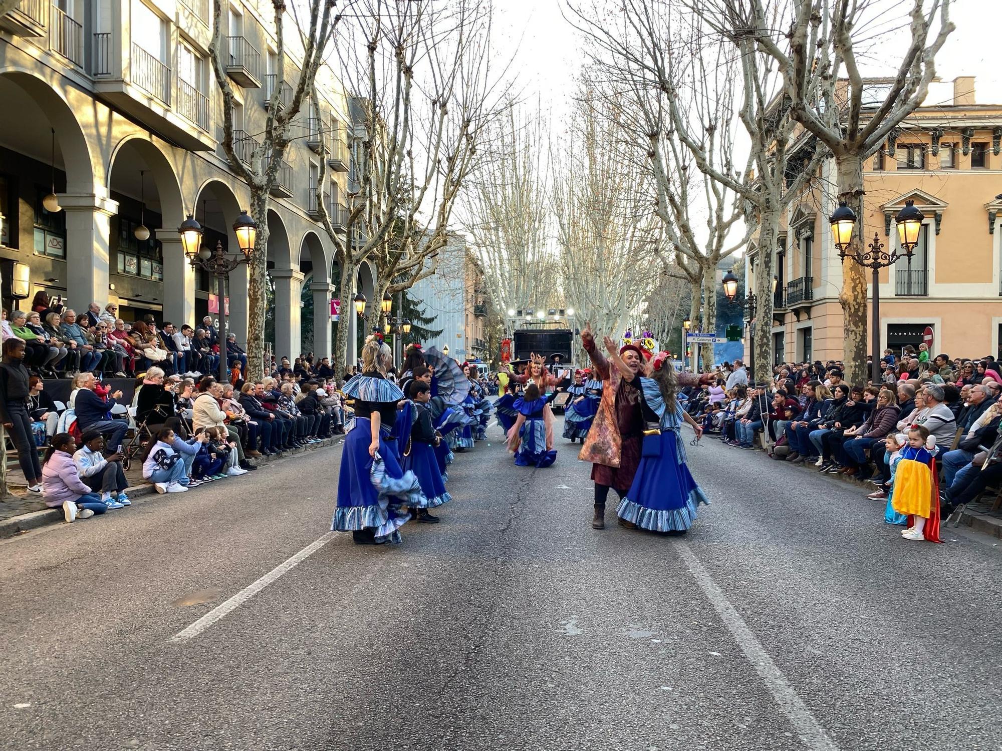 Un moment de la rua de Carnaval d'Olot