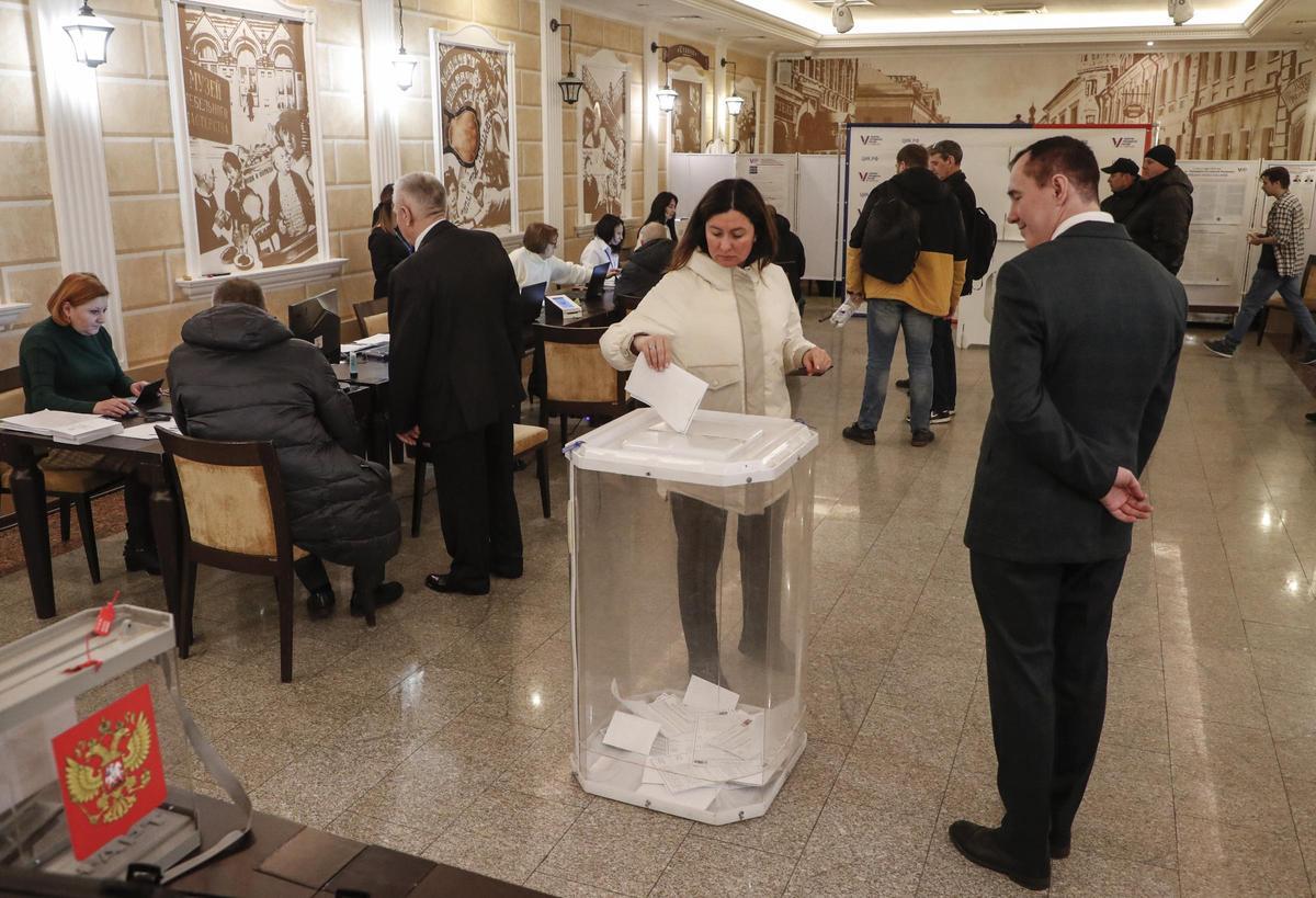 Primera jornada electoral de las elecciones presidenciales rusas