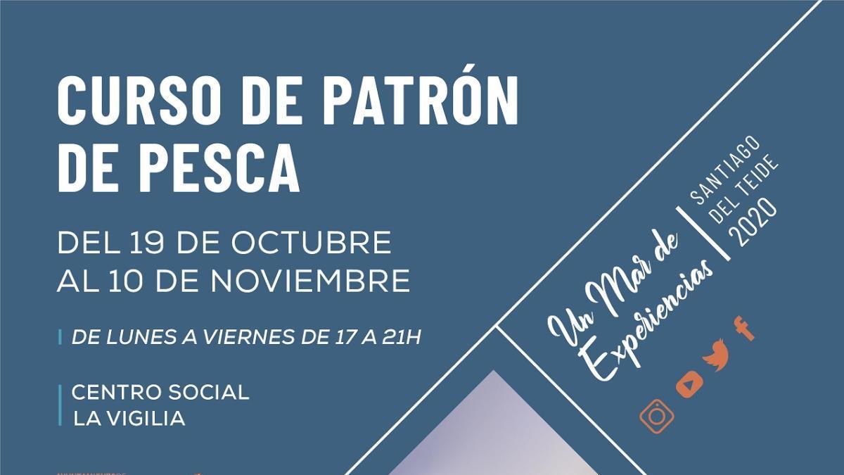 El Ayuntamiento organiza un Curso de Patrón Local de Pesca