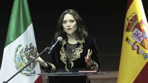 Ayuso desafia l’acostament a Mèxic del Rei i el Govern