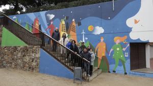 Naturgy, l’Ajuntament de l’Hospitalet i Prensa Ibérica inauguren el mural ‘El Futur de l’Energia’