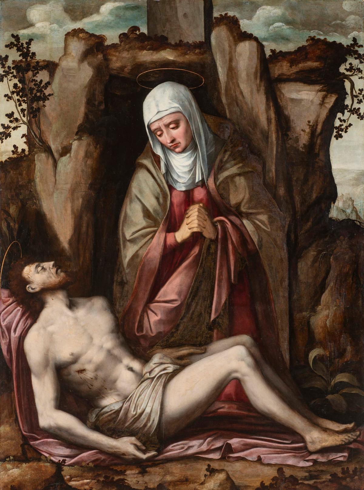 'La Piedad' de Gaspar Becerra viaja a la Galería de Colecciones Reales de Madrid.