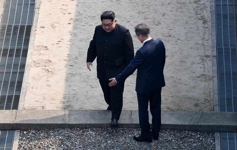 Encuentro entre Kim Jong-un y Moon Jae-in