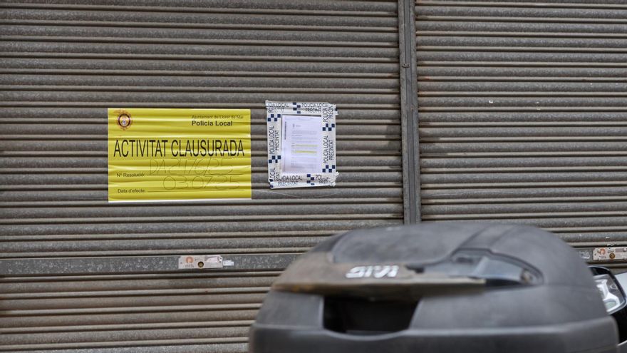 L'entitat cannàbica clausurada de Lloret de Mar.