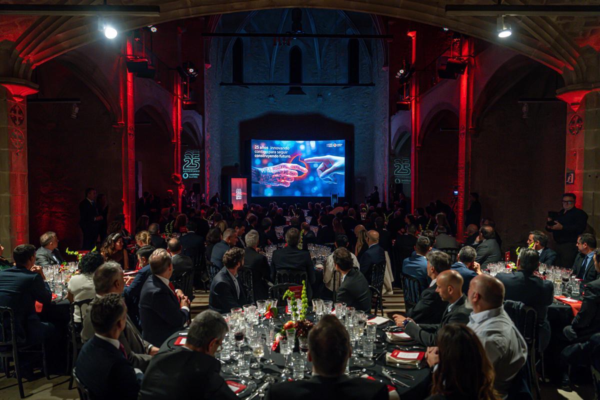 Barcelona, 30/10/2025 Economía.  Gala 25 aniversario Vodafone, Catalunya. AUTOR: MANU MITRU