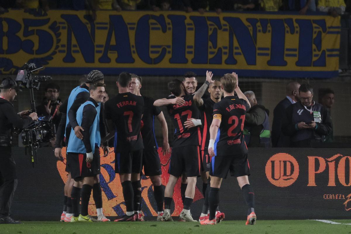 El partido UD Las Palmas-FC Barcelona, en imágenes (0-2)
