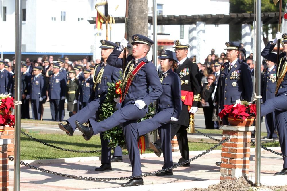 Jura de bandera de nuevos alumnos en la Academia General del Aire