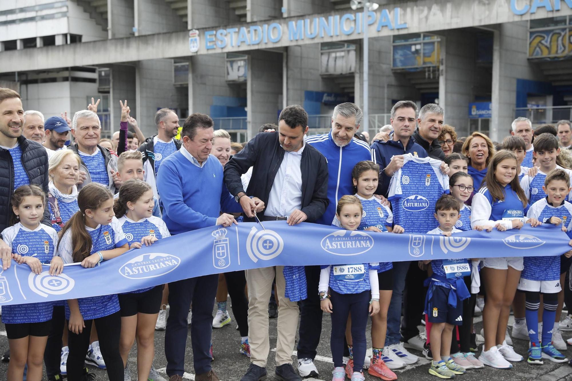 EN IMÁGENES: Así ha sido la carrera por el centenario del Real Oviedo