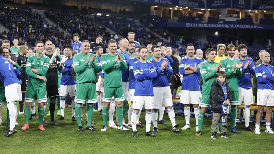 EN IMÁGENES: así fue el emotivo triangular por el Centenario del Real Oviedo
