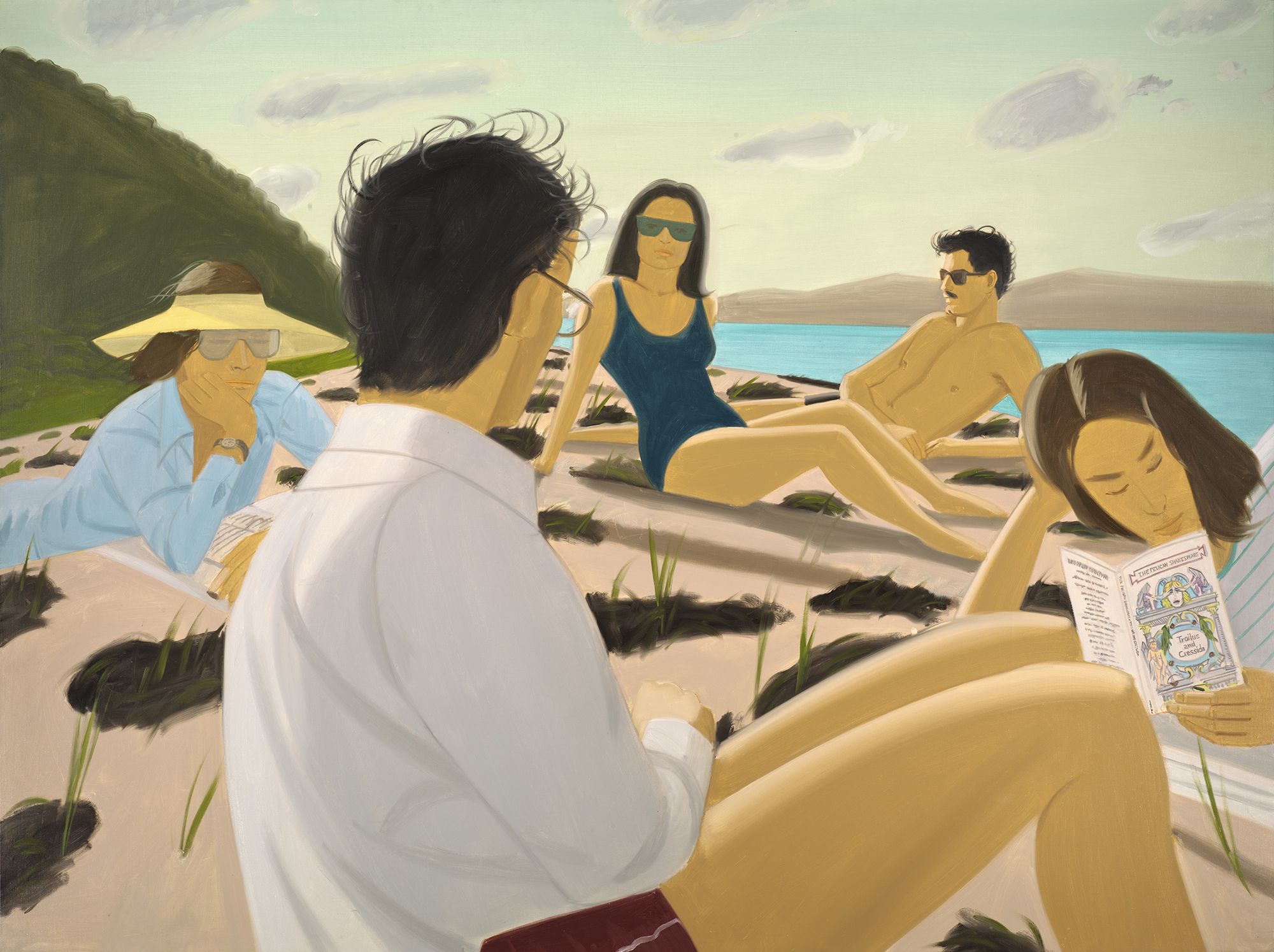 Algunas de las obras incluidas en esta exposición retrospectiva de Alex Katz en el Museo Thyssen Bornemisza