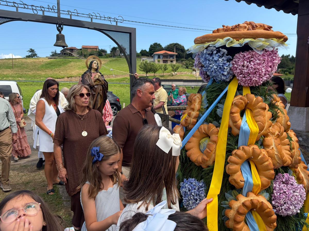 Procesión de la Magdalena en Tezangos.