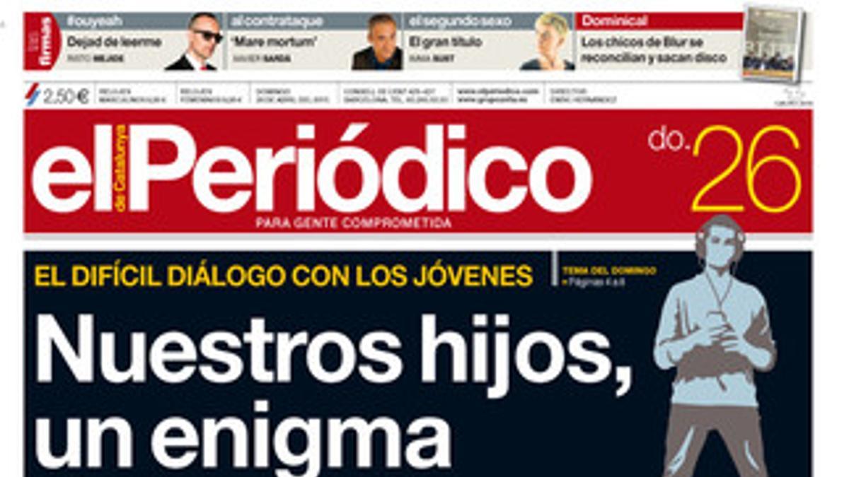 Portada edición del 26 de abril