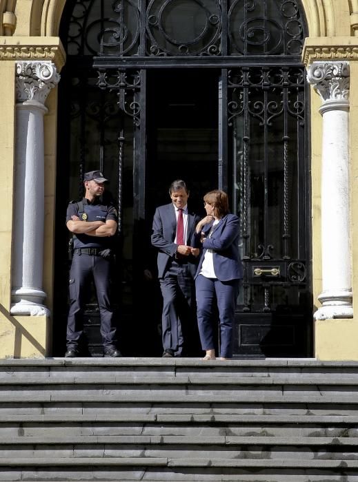 Toma de posesión de Fernando Lastra como Consejero de Infraestructuras