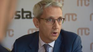 Jordi Mercader Barata ja és el president de Miquel y Costas