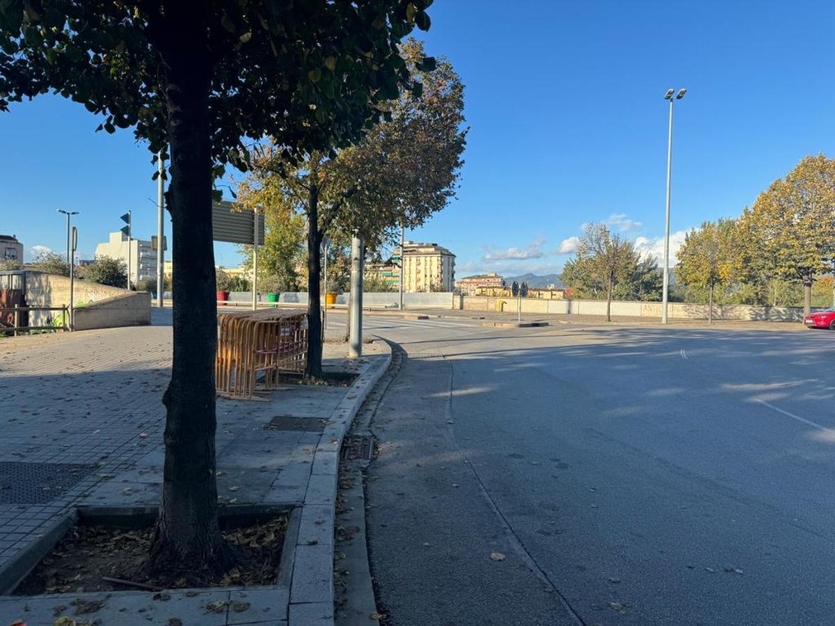 Comienzan las obras del nuevo carril bici de Granollers.