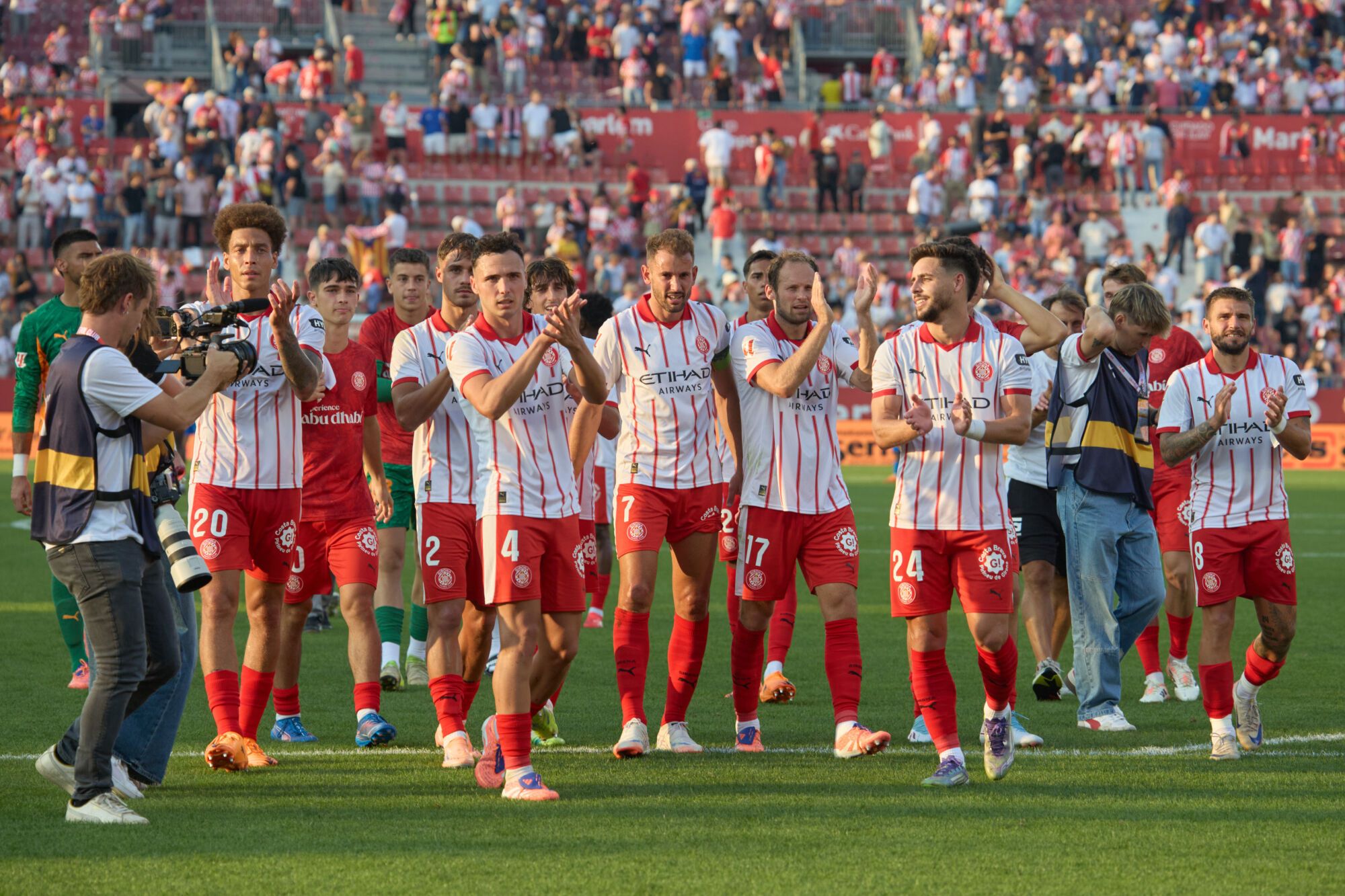 Les imatges del Girona FC - València