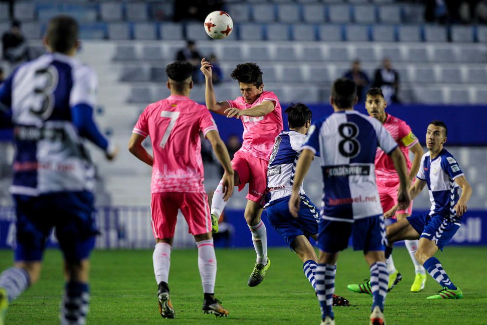 El Hércules se estrella en Sabadell