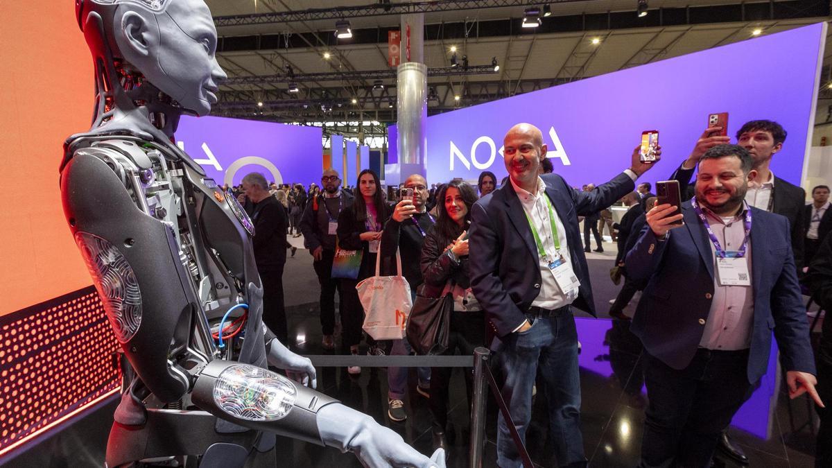 Primer día del Mobile World Congress en Barcelona