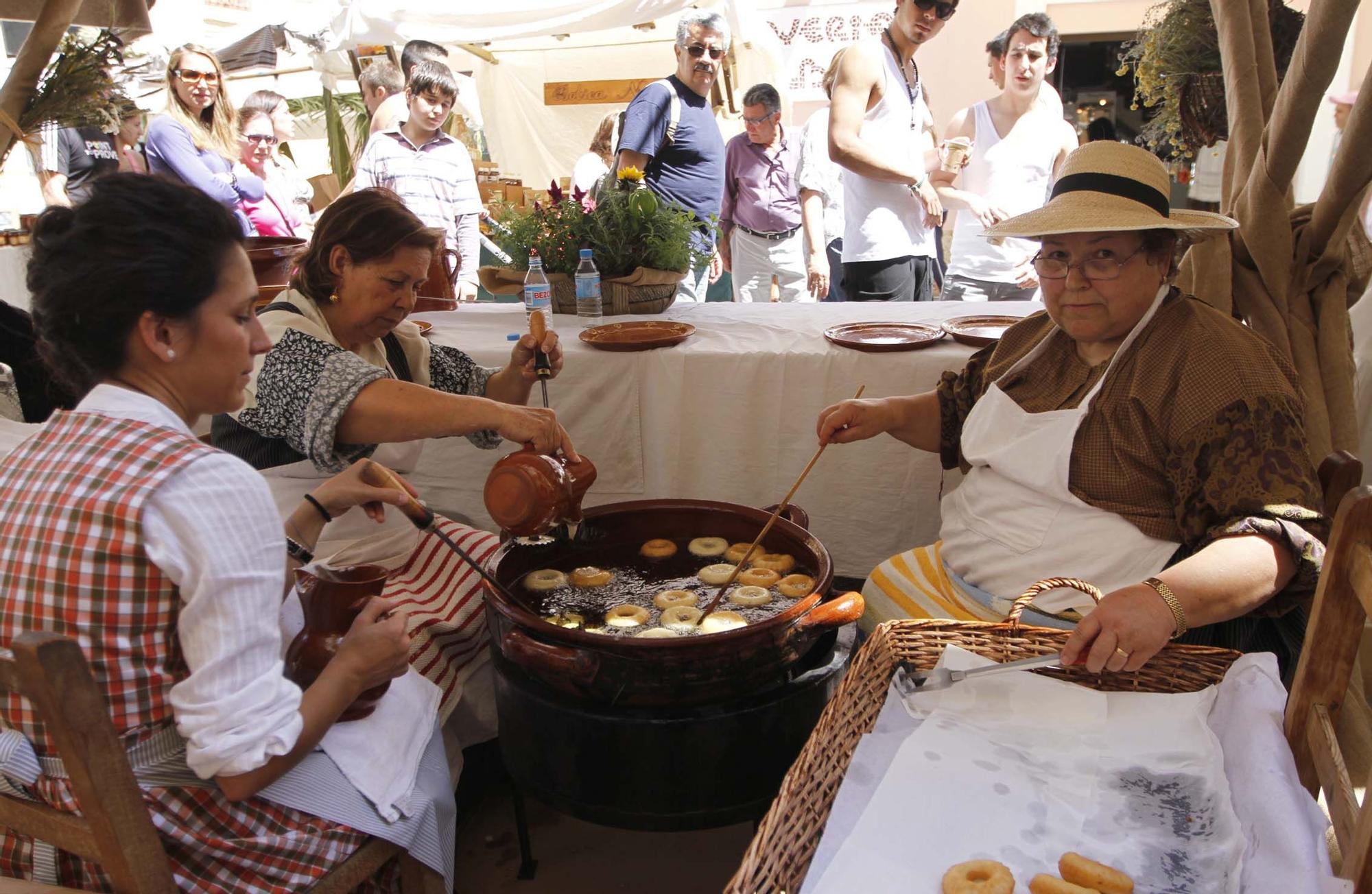 Edición de 2012 de la Feria Medieval de Ibiza.