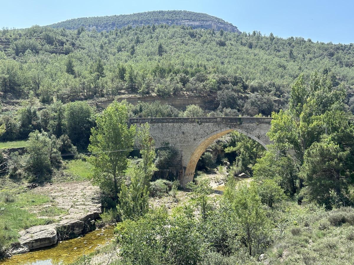 7 Puente Gótico, del siglo XIV.