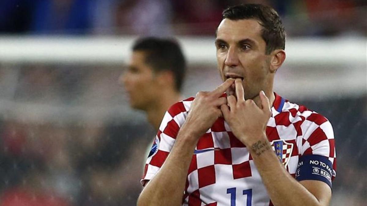 Emotiva despedida de Srna de la selección croata
