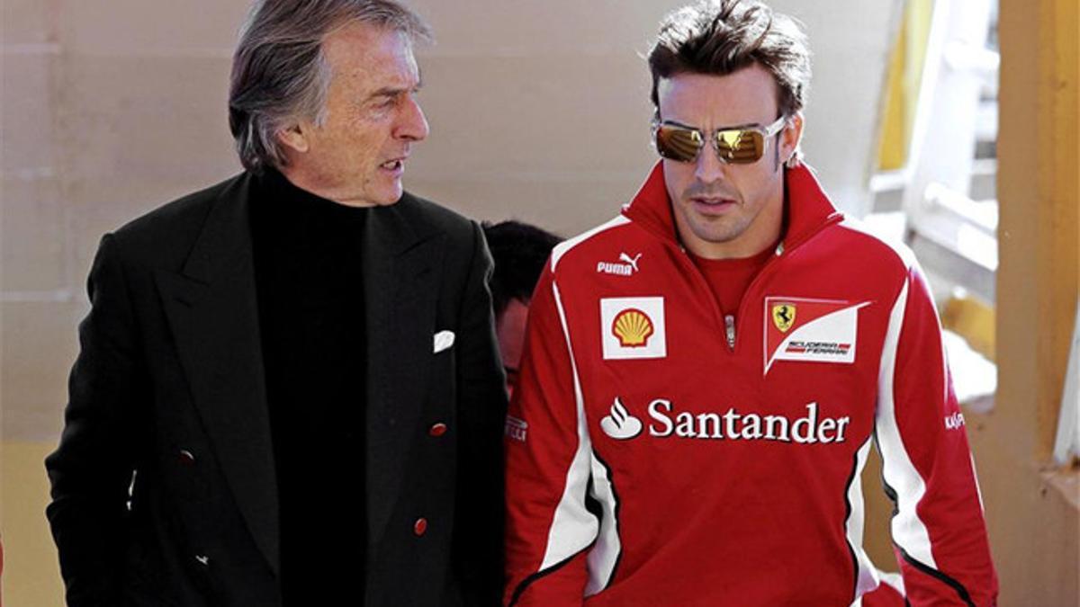 Montezemolo y Alonso, en una imagen de archivo