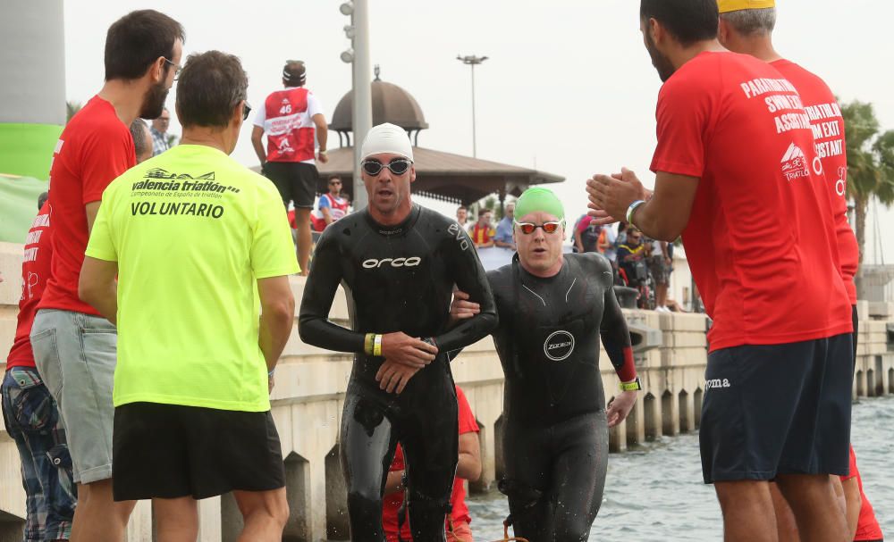 Triatlón en la Marina de Valencia